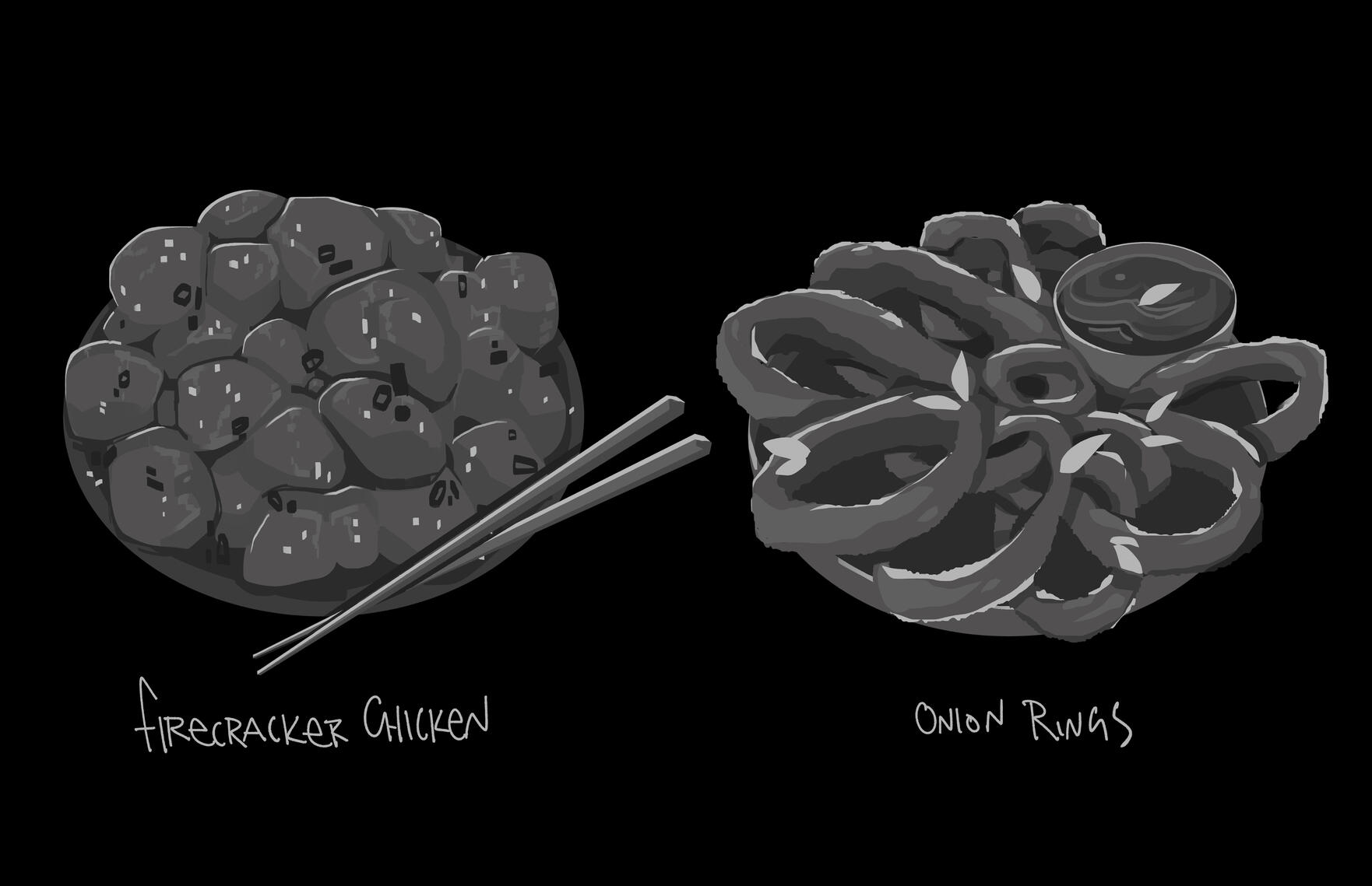 Practicing with bar food - Sketchbook (2026)