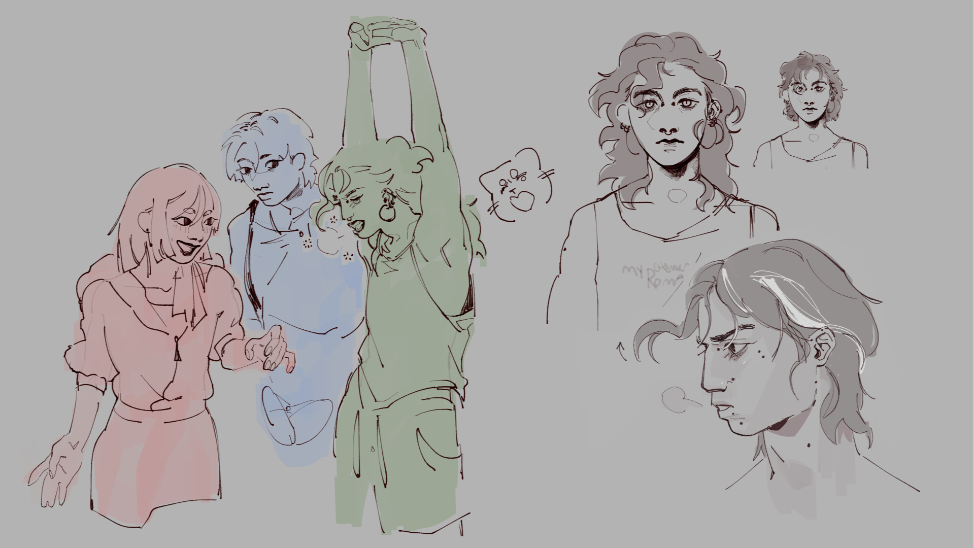 Worms in my brain - Sketchbook