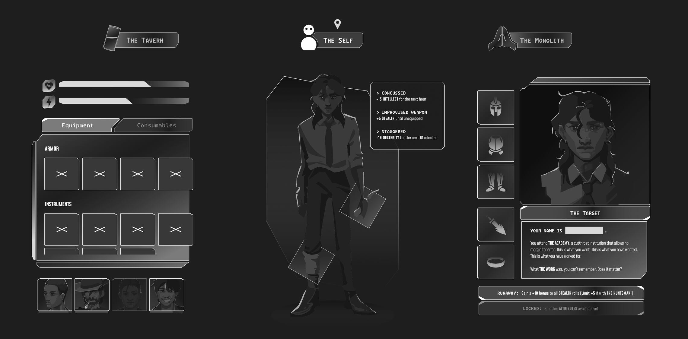 The Self, your pause screen.