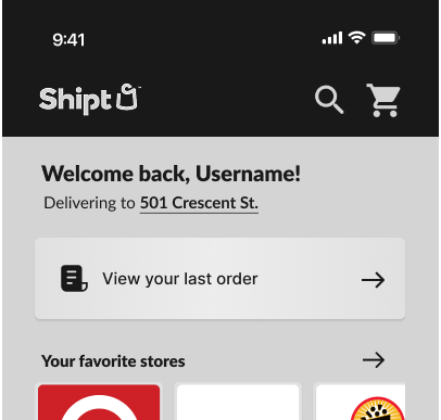 Shipt UX rework