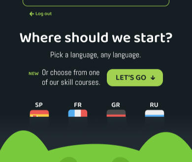 Duolingo onboarding rework
